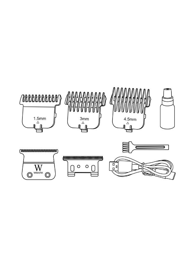 Globalstar High Speed Detail Hair Trimmer Machine -HC-2080 - Image 5